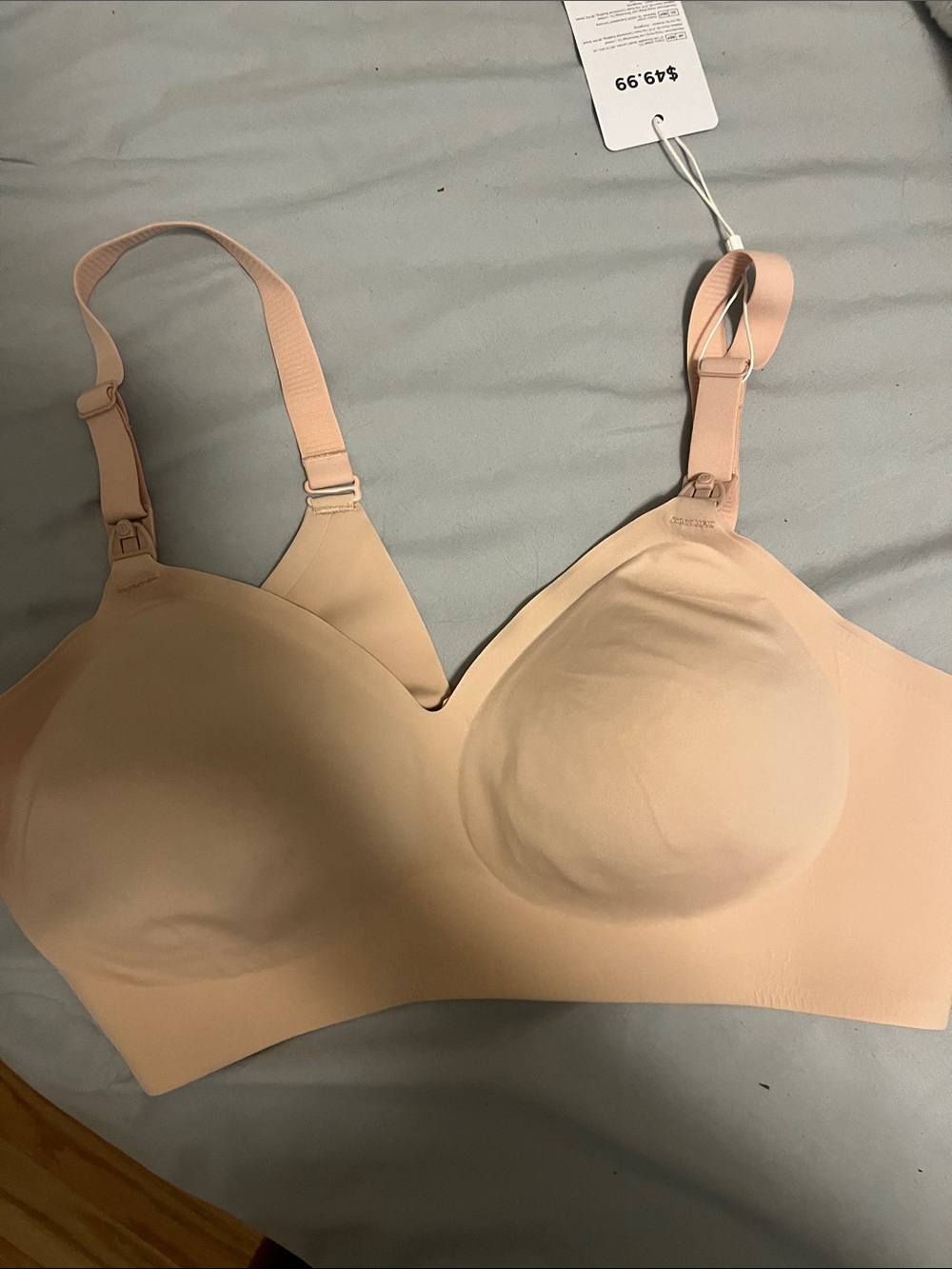Seamless Nude Wireless Maternity/Nursing Bra